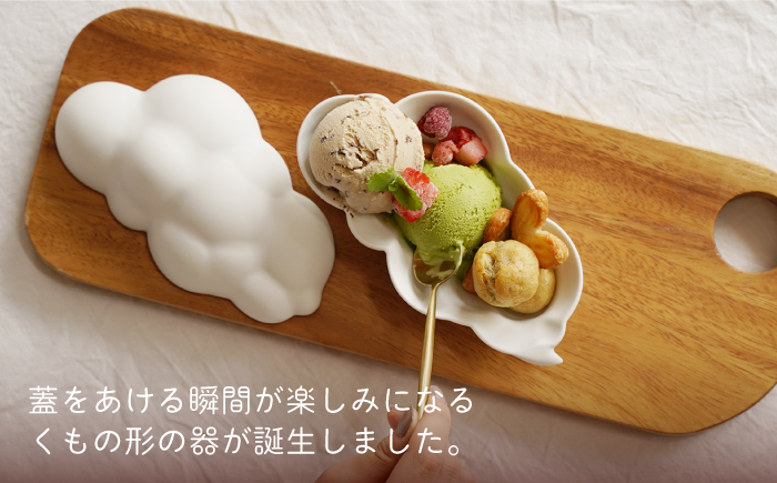 肥前吉田焼 小鉢 皿 Cloudnine 2個セット 【224】 NAU001