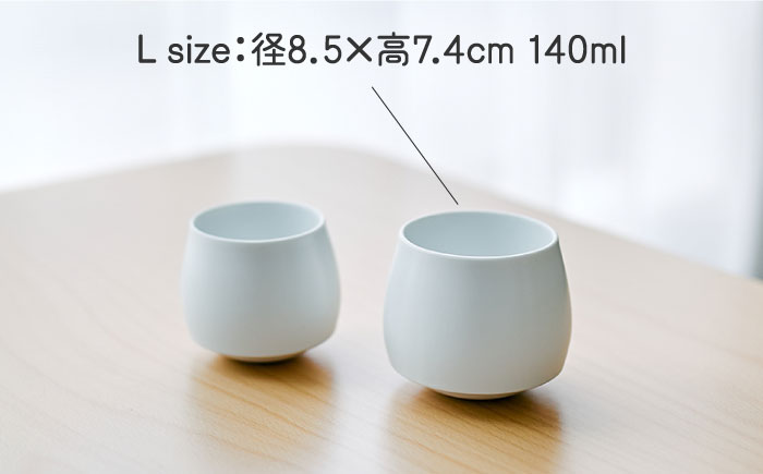 [肥前吉田焼]モノヲト L size -"音"が鳴るカップ-【224porcelain】 [NAU088]
