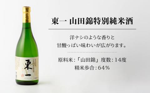 東一 山田錦特別純米酒・純米吟醸酒720ml2本 【嬉野酒店】 [NBQ002] 五町田酒造 日本酒 酒 日本酒飲みくらべ