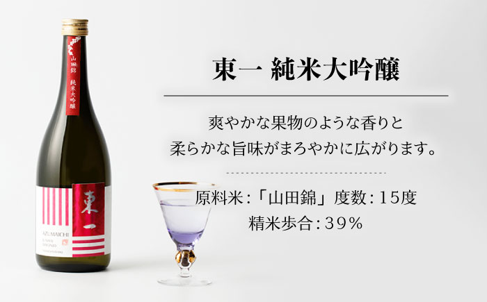 【12回定期便】東一 純米大吟醸 1.8L 1本 【嬉野酒店】 [NBQ103] 五町田酒造 日本酒 酒