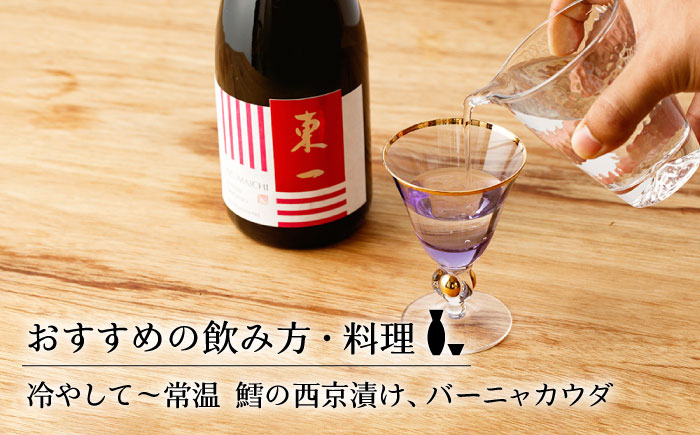 【6回定期便】東一 純米大吟醸 1.8L 1本 【嬉野酒店】 [NBQ102] 五町田酒造 日本酒 酒
