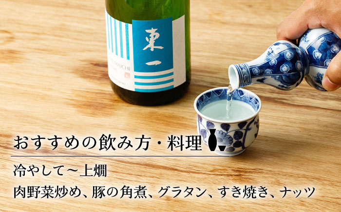【12回定期便】東一 山田錦純米酒 1.8L 1本 【嬉野酒店】 [NBQ118] 五町田酒造 日本酒 酒