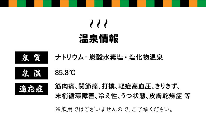 嬉野温泉 入浴 回数券 (11回分) 【ことぶき屋】 [NBX001] 嬉野温泉 入浴券