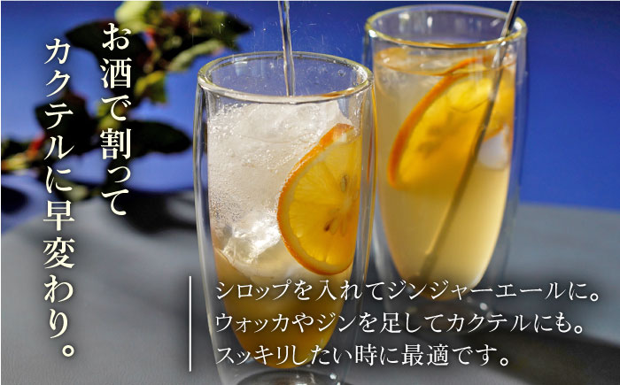 JAZZ GINGER 1本 ギフトセット【アトリエ ラ・カーサ マリア】[NCO004] ジンジャーシロップ ジンジャーエール