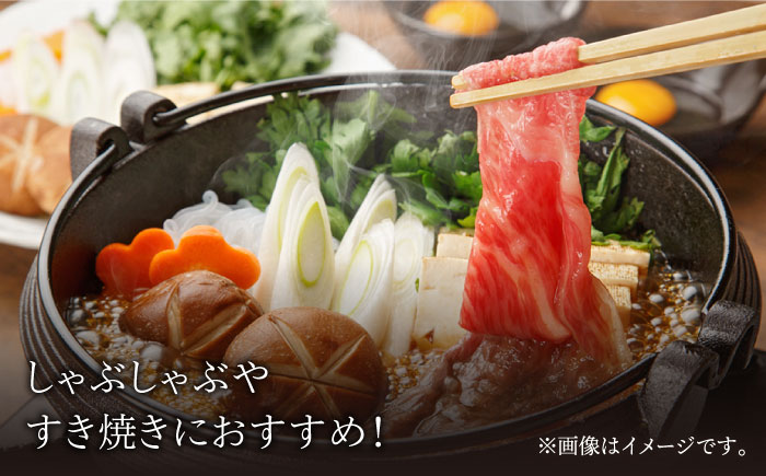 【3回定期便】佐賀和牛ももカタ 薄切り 計600g（300g×2p）【一ノ瀬畜産】 [NAC155] 牛肉 佐賀県産 黒毛和牛 すき焼き すきやき 定期便