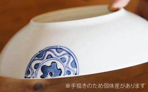 染錦花兎文楕円鉢谷鳳窯肥前吉田焼器お皿楕円鉢鉢食器磁器染錦染付色絵赤絵兎NAT008