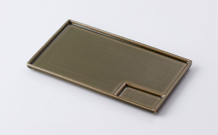 [肥前吉田焼] GTS皿 5点セット (ホワイト・オリーブ・ブラウン・ネイビー・グレー)【江口製陶所】 [NAZ114]