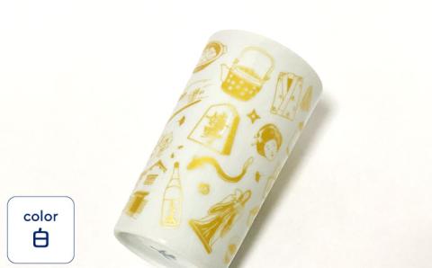 [肥前吉田焼] うれしの アイコンカップ 青/白 2点セット【副千製陶所】 [NAZ214]