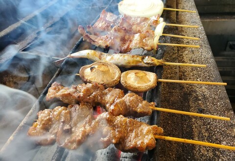 炭火焼き鳥チルドセット 【バーベキュー ベランピング  家飲み キャンプ アウトドア 串焼き チルド 炭焼き】(H082103)