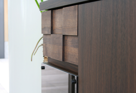 コルク 70カウンター 【キッチン リビング キャビネット 収納 開梱設置 梱包材引き取り 完成品 家具 日本製】(H062195)