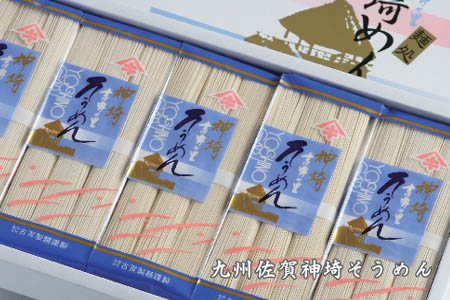 佐賀県特産品 神埼そうめん 10入 【そうめん 乾麺 神埼そうめん 特産品  御中元 夏 自家用】(H014144)
