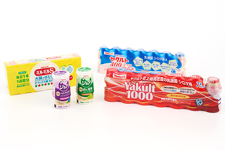 Yakult1000 7本・ヤクルト400LT 7本・ミルミルS 7本・ジョア 2本セット【ふるさと納税 乳酸菌飲料 ヤクルト 乳酸菌 シロタ株 飲み物 飲料 乳製品 腸活 善玉菌】(H054116)