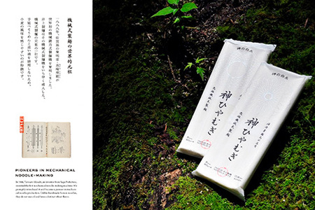 神の白糸「神ひやむぎ」6袋入【麺 めん SDGs 佐賀県産 夏 ギフト お中元 贈り物 乾麺 保存食 井上製麺】(H057135)