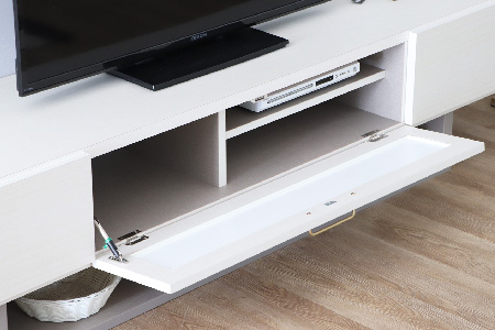 【東馬家具】シロカ TV 180【家具 ローボード TV 国産 完成品】(H060606)