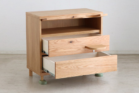 【東馬家具】TRM020 トンネルチェスト【天然木 ナチュラルデザイン 収納アイテム 猫 ステップ トンネル かわいい キュート 完成品 脚のみ取付】(H060617)