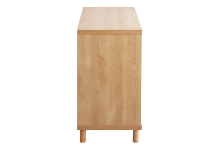 【東馬家具】チプレ 110チェスト【天然 ヒノキ シンプル 国産 自然素材 安心 安全 品質 ナチュラル 収納力 インテリア 完成品 脚のみ取付】(H060633)