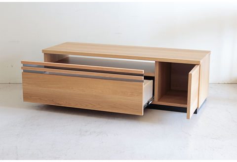 TM ギャラン 120ローボード NA 【テレビボード テレビ台  テレビ ローボード 家具 国産 リビング用収納家具 TV】(H060662)