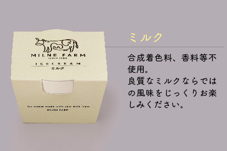 佐賀脊振高原ミルン牧場のアイスクリーム6個セット【手作り 濃厚 生乳 ミルク バニラ 抹茶 チョコ ストロベリー ラムレーズン】(H102121)
