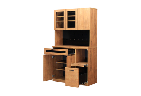 kayla 105KB(ネイツ 105KB) 【食器棚 ダイニングボード 家具 国産 家電収納庫 調理器具 収納】(H060653)