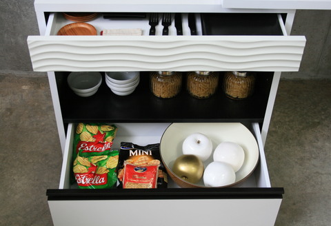 シュール キッチンデスク 【カウンター 台所 キッチン収納 レンジ収納 食器収納 組立設置付 梱包材引き取り】(H062177)