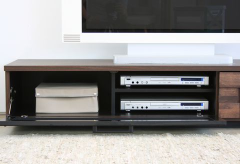 コルク 160TVボード 【テレビボード テレビ台 テレビ インテリア 組立設置付 梱包材引き取り 家具 国産 TV AV機器収納】(H062194)