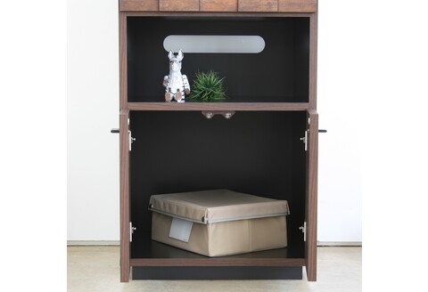 コルク 50FAXボード 【FAX モダン ナチュラル シンプル 市松模様 収納 カフェ 一人暮らし 開梱設置 梱包材引き取り 完成品】(H062211)