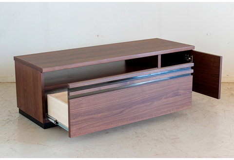 TM ギャラン 120ローボード BR 【テレビボード テレビ台   テレビ ローボード 家具 国産 リビング用収納家具 TV】(H060663)