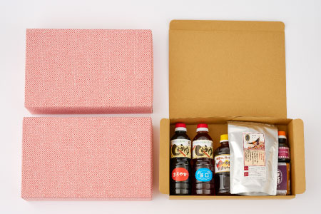 万両醤油・味噌セット(F-3-②) ギフト箱入り3箱 (のし対応)【だしぱっく みそ 贈り物　お中元　お歳暮 あまくち うまいっす 九州油】(H016160)