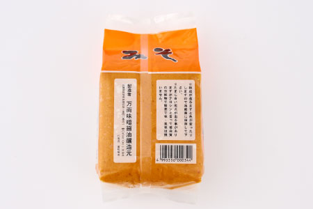 万両の特選みそ。たっぷり3㎏!! 【九州 あまくち しろみそ あわせみそ むぎ　こめ】(H016217)