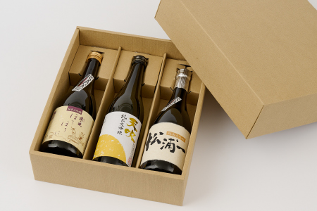 TheSAGA認定酒 純米大吟醸酒おまかせ3本 セット【佐賀県産 佐賀認定酒 店主 こだわり ギフト 贈答 プレゼント】(H072178)