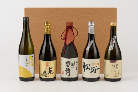 TheSAGA認定酒 純米大吟醸酒 5本 セット【佐賀県産 佐賀認定酒 店主 こだわり ギフト 贈答 プレゼント】(H072179)