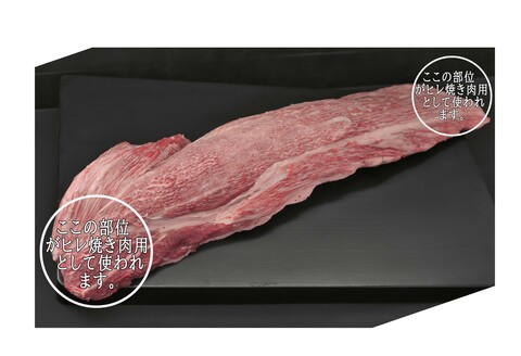 【訳あり】佐賀牛ヒレ焼き肉用600g【牛肉 牛 佐賀牛 不揃い 焼肉 ヒレ 切り落とし 600g】(H065139)