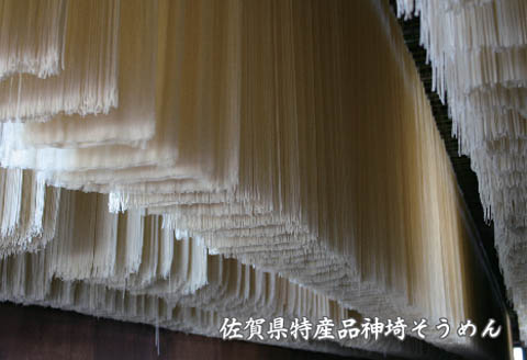 佐賀県特産品 神埼そうめん 20入 【そうめん 神埼そうめん 乾麺 特産品 御中元 夏 自家用】(H014133)