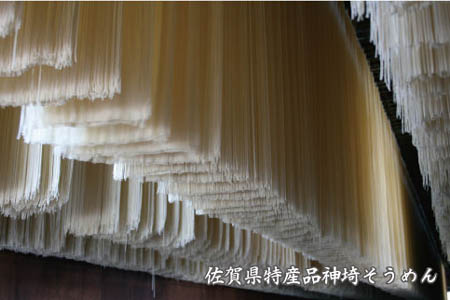 【定期便・春夏秋冬・年4回】四季の麺・九州佐賀神埼麺 【そうめん うどん ラーメン 特産品 国産 自家用 贈答用】(H014148)