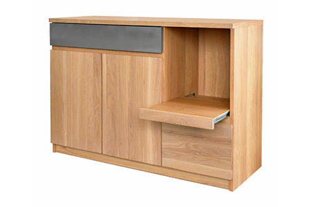 オートム 120ドアカウンター【キッチンカウンター カウンター キッチン収納 開梱設置 梱包材引き取り 日本製 完成品】(H062297)