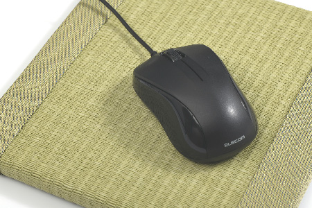 ミニたたみ2枚セット『銀白(みどり)』『灰桜』 【和紙表 撥水加工 変色しづらい 職人 本格派 やすらぎ 国産 手作り 卓上 おしゃれ マウスパッド 小物】(H075106)