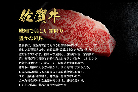 【和牛セレブ】佐賀牛 サ―ロインステーキ 200g×3枚【肉 ブランド牛 和牛 牛肉 ふるさと納税】(H113120)