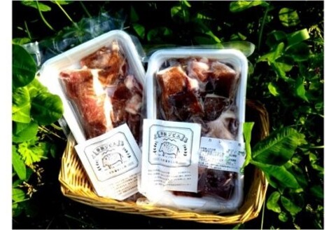 脊振ジビエ イノシシ肉バラエティセット 約1.4kg 【脊振 ロース ばら 肩ロース ミンチ カレー 鍋 セット】(H044107)