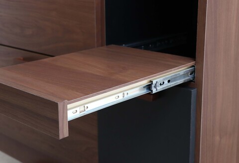 モデロ 90キッチンボード BR_BK 【食器棚  食器 ダイニングボード 家具 国産 家電収納庫 ダイニング】(H060657)