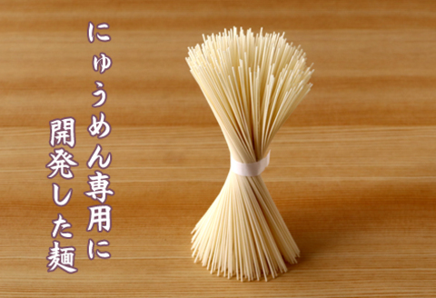 2分30秒でできる『神埼にゅうめん』スープ付 10袋入 【そうめん にゅうめん 乾麺 特産品 佐賀県特産品 簡単】(H014131)