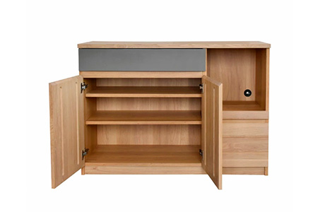 オートム 120ドアカウンター【キッチンカウンター カウンター キッチン収納 開梱設置 梱包材引き取り 日本製 完成品】(H062297)