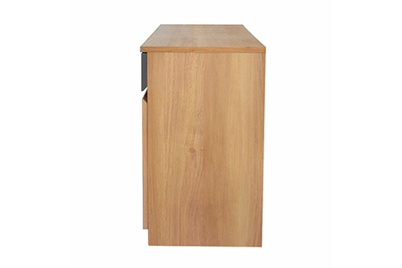 オートムサイドボード【リビングボード サイドボード キャビネット リビング収納 組立設置付 梱包材引き取り 収納 家具 国産】(H062300)