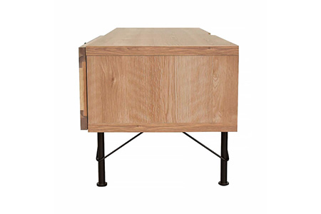 ティゴ 120TVボード【テレビボード テレビ台 インテリア ラタン調  完成品 家具 TV AV機器収納】(H062318)