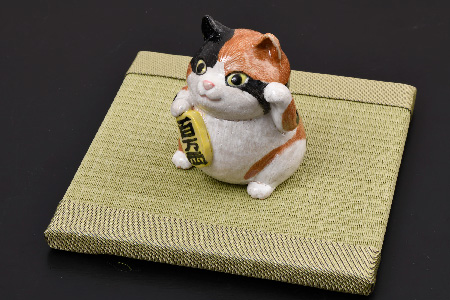 ミニたたみ2枚セット『銀白(みどり)』『灰桜』 【和紙表 撥水加工 変色しづらい 職人 本格派 やすらぎ 国産 手作り 卓上 おしゃれ マウスパッド 小物】(H075106)