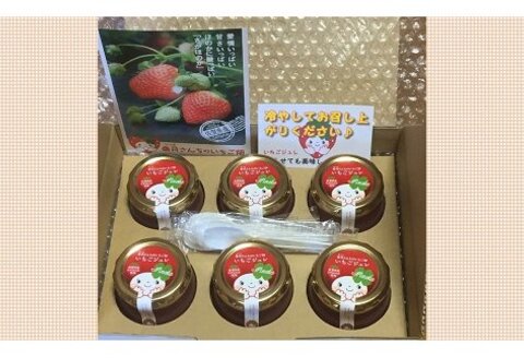 いちごジュレ6個セット 【佐賀県産 夏におすすめ シャーベット ひんやりスイーツ】(H017110)
