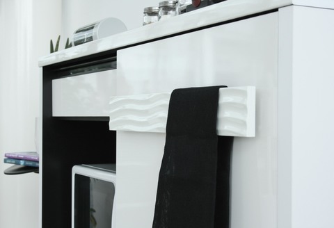 シュール 120ミドルボード 【キッチンボード リビングボード レンジ キッチン収納 完成品 開梱設置 梱包材引き取り】(H062178)