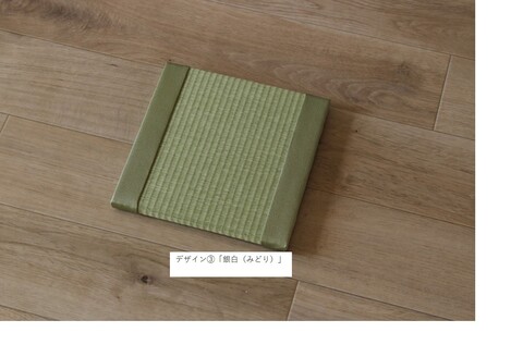 ミニたたみ4枚セット 【和紙表 撥水加工 変色しづらい 職人 本格派 やすらぎ 国産 手作り 卓上 おしゃれ マウスパッド 小物】(H075105)