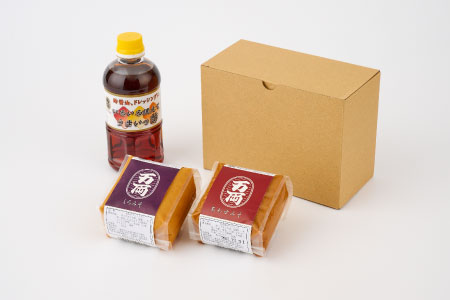 万両のいろいろ使えてうまいっ酢とお味噌 (A-1) 【甘口 うまいっ酢 ドレッシング 合わせ みそ しろ こめ】(H016180)