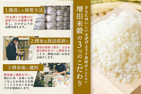 【令和7年産 新米】さがびより 精米 10kg【特A受賞米 米 5kg×2袋 お米 コメ こめ 国産 美味しい ブランド米 人気 ランキング 増田米穀】(H015198)