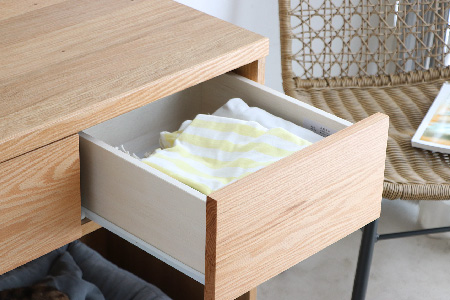 【東馬家具】TRM019 まるみえチェスト【天然木 ナチュラルデザイン 収納アイテム オープンスペース 猫 便利 キュート 完成品 脚のみ取付】(H060616)